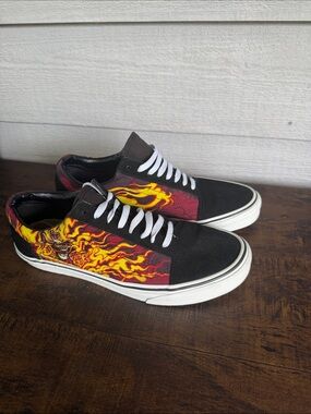 Vans Old Skool Samurai Rising Men’s Black Canvas Sneakers